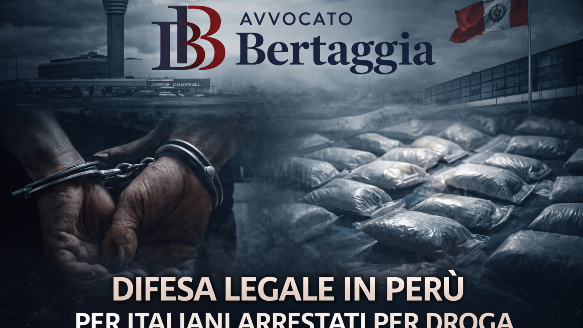 Perù difesa penale per italiani arrestati | Avvocato italiano in Perù