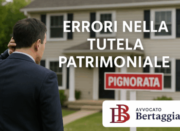 Errori nella tutela patrimoniale