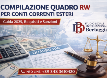Compilazione quadro RW per conti correnti esteri