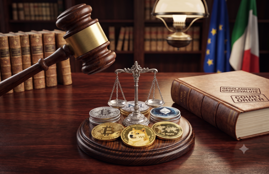 regolamentazione criptovalute italia