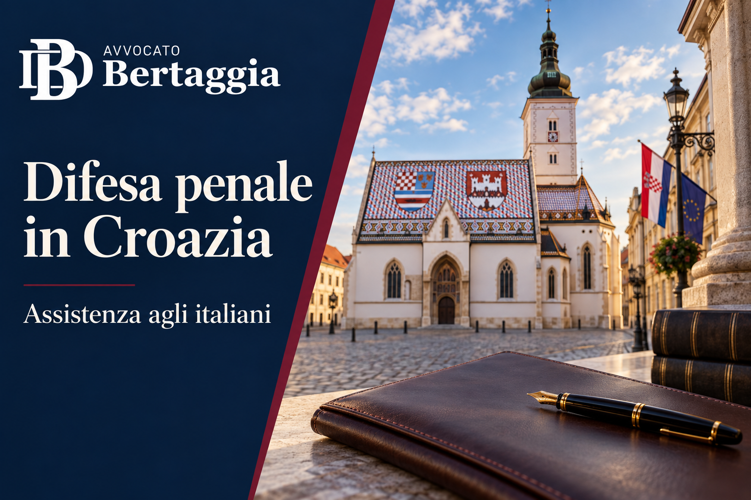 Difesa penale in Croazia: assistenza agli italiani, Avvocato Bertaggia